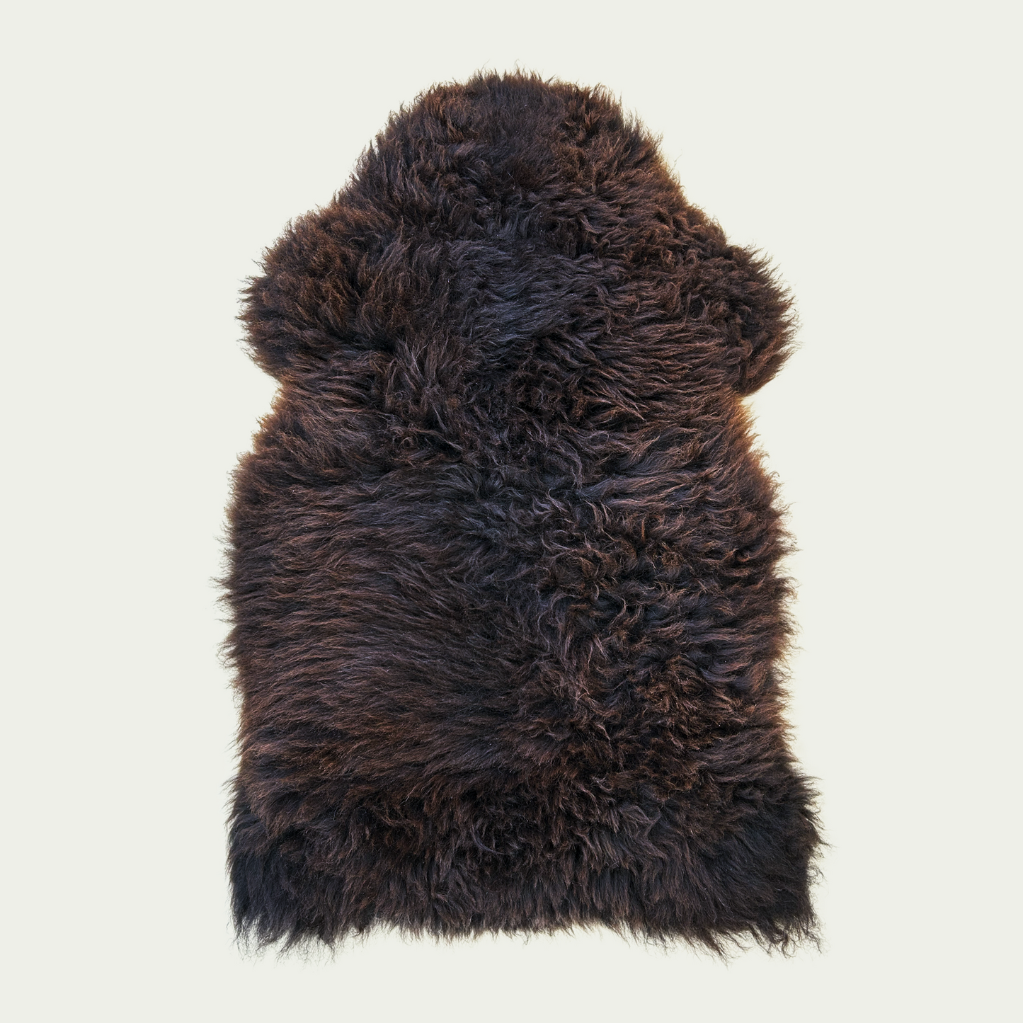 Natural Brown British Sheepskin Rug