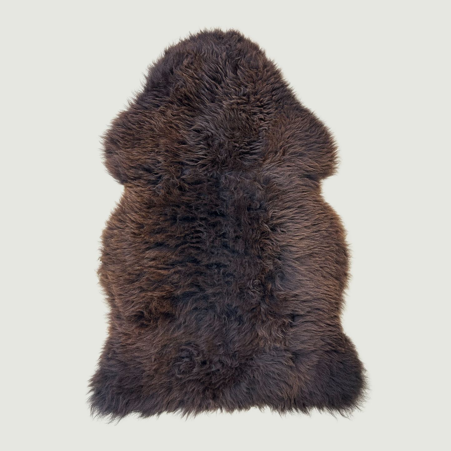 Natural Brown British Sheepskin Rug