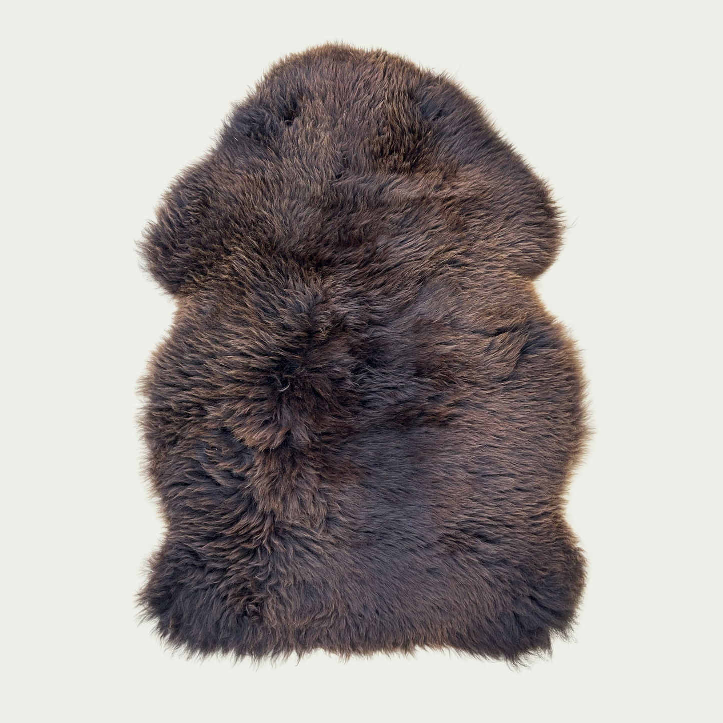 Natural Brown British Sheepskin Rug